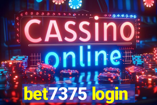 bet7375 login